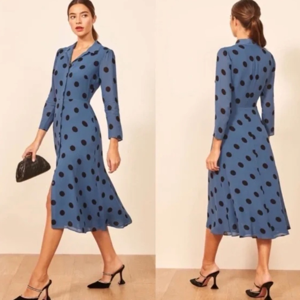 Reformation Arcadia Midi Dress Size 2